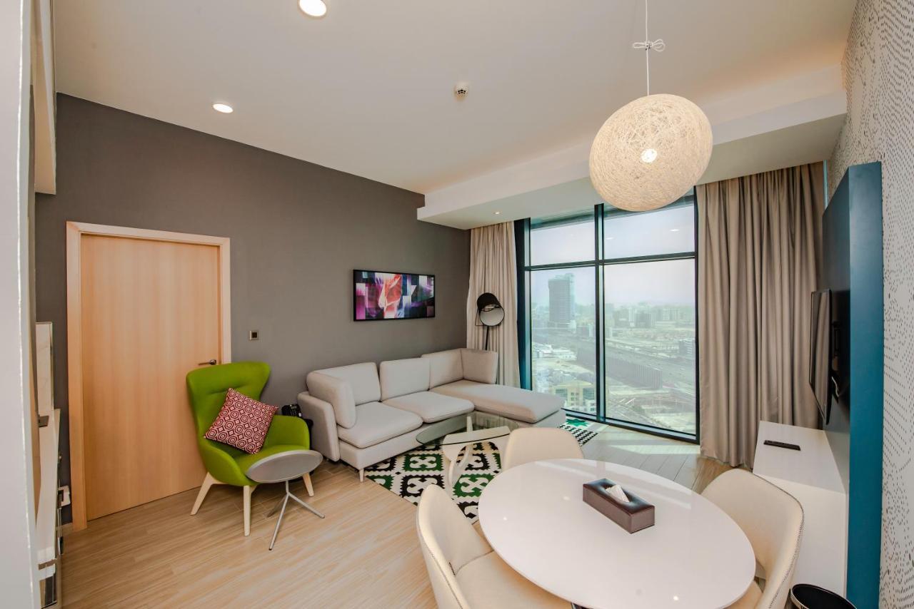 La Vie Gardens Hotel Apartments Dubai Exterior foto